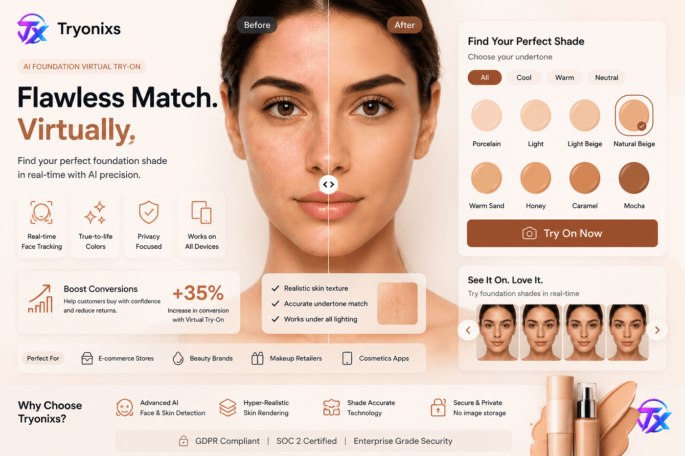 Clinique virtual try-on — preview 4